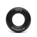 Эспандер кистевой силиконовый PowerPlay PP-4324 Hand Grip Ring Hard 25 кг. Черный