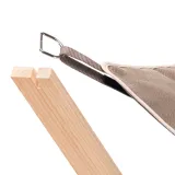 Деревянный гамак для собак с тканевым чехлом 96,7 x 60,7 x h 23 cm