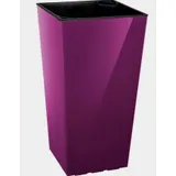Кашпо Plastkon "ELISE" 20х20х36 см, глянцевий, фуксія