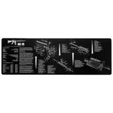 Набор UAD для очистки оружия калибра 7,62 (.30) и 5,56 (.223) с ковриком AR-15 90x30 см