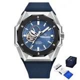 Мужские часы Pagani Design PD-YS010 Silver-Blue
