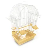 Клетка для птиц Лори Ретро 45 x 28 x 18 см беж цинк
