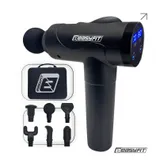 Перкуссионный массажер для спины Easyfit Vibe 6 насадок, 30 режимов