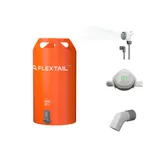 Контейнер для воды с насосом и душевой лейкой Flextail Tiny Shower Bucket, 20л, оранжевый