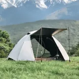 Намет двомісний Naturehike Greek Style CNK2300ZP024 світло-кавовий