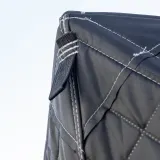 Палатка зимняя утепленная "Куб" (3-х местная 210х210х210), Зимняя палатка для рыболова туризма кемпинга и путешествий Черная LU-BD18B
