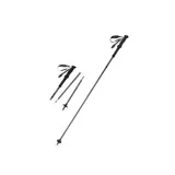 Трекінгова палиця Naturehike CNK2450DS017, 130 см, чорна