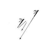 Трекінгова палиця Naturehike CNK2450DS017, 110 см, сіра