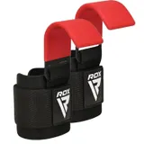 Гаки для тяги на зап'ястя RDX W5 Gym Hook Strap Red Plus