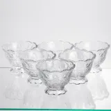 Набор креманок Crystal Daisy 6 штук по 200 мл Yiwu HP-34-74