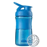 Шейкер спортивний (пляшка) BlenderBottle SportMixer Flip 20oz/590ml Cyan (Original)