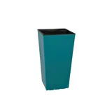 Кашпо Plastkon "ELISE" 30х30х58 см, матовий, бірюзовий