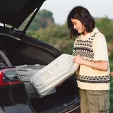 Автоматический надувной матрас двойной Naturehike CNK2450WS010, светлый хаки