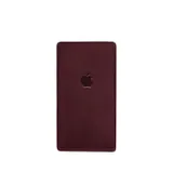 Шкіряний чохол для iPhone 13 Бордовий Crazy Horse