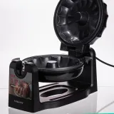 Кексниця електрична 1800 Вт з антипригарним покриттям 37×17×18 (см) Чорна SK-BBQ-837