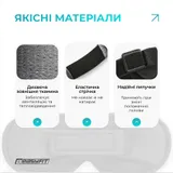 Маска для сну 3D EasyFit Dream з ефектом пам’яті (сіра)