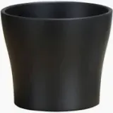 Кашпо для цветов Scheurich 808, керамика, 15“ антрацит