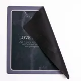 Килимок для ванної кімнати Love and freedom 58*58 см діатомітовий HP-42-10