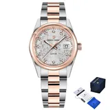 Женские часы Pagani Design PD-1794M Silver-Rose Gold-White