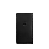 Шкіряний чохол для iPhone 12 Чорний Краст