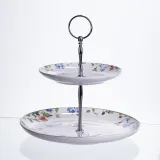 Етажерка Garden Rabbits порцелянова для фруктів та десертів 23*24 см HP-7323-6