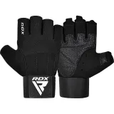 Перчатки для фитнеса RDX W3 BLACK WITH EVA PADDING-M