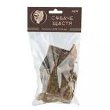 Лакомство для собак Снеки говяжьи сушеные "Собачье счастье" 100 г (пакет)