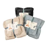 Набір рушників 2 шт LoveYouHome 35x75 см+70x140 см  сірий