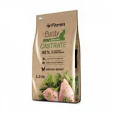 Fitmin cat Purity Castrate 1,5 кг куриная грудка / комплексный корм для взрослых котов с избыточным весом, кастрированных или стерилизованных