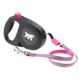 Висувний світловідбиваючий повідок для собак. 14,7 x 3 x h 10 см FLIPPY ONE REFLEX CORD
