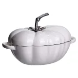 Каструля чавунна емальована Iron Tomato 2,5 л, білий Yiwu HP-FLG-20 BEIGE