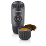 Портативна еспресо-кавоварка Wacaco Nanopresso сіра з чохлом