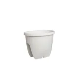 Кашпо для балконів Plastkon "Balconia OVI" 30 см, білий