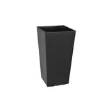 Кашпо Plastkon "ELISE" 30х30х58 см, матовий, антрацит