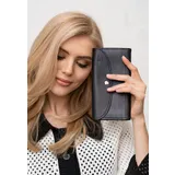 Шкіряний гаманець Smart Wallet чорний краст