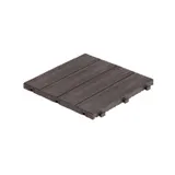Декоративное покрытие для пола Multy Home Woodgrain, рифленое, 30х30см, коричневый, упак. 6 шт.