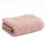 Рушник для ванної кімнати 50*90 см із мікрофібри коричневий Colorful Home 502-112-B-90BR