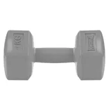 Гантель композитна PowerPlay 4124 Hercules 4 кг. Сіра (1 шт.)