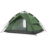 Намет чотиримісний автоматичний Naturehike NH21ZP008, темно-зелений