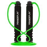 Скакалка PowerPlay 4205 Classic Plus Jump Rope Зелена (2,7m.)