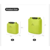 Гермомешок Naturehike CNK2550XB012, 8 л, жёлтый