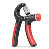 Эспандер кистевой PowerPlay PP-4323 с регулируемой нагрузкой 10-40 кг. Strength Grip Черно-красный