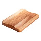 Кухонная разделочная доска деревянная 40×25 см прямоугольная Lugi C34W250400Y