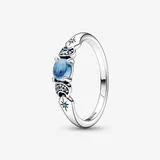 Серебряное кольцо Pandora Голубая планета и луна