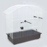 Клетка для птиц Омега 62 x 66 x 31.5 см коричневая, покрытие краска