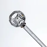 Підсвічник скляний Crystal Pillar 27 см на круглій основі HP-7-25