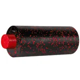 Массажный ролик (роллер) гладкий PowerPlay PP-4348 2 in 1 EPP Foam Roller Чёрно/Красный (33x14см.)