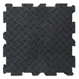 Напольные покрытия Alpha Tile, 30х30 см, черный, уп.10 шт.