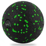 Масажний м'яч PowerPlay PP-4351 Epp Massage Ball (d10) Чорно/Зелений