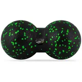 Массажный мяч двойной PowerPlay PP-4352 Epp foam peanut ball (d8* 16cm Черно/Зеленый